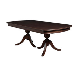 MCI025 Mesa Comedor Semiovalada Ingles Fija Ca