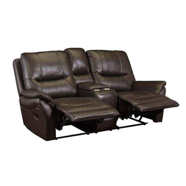 U81013-42 Sofá Reclinable 2 Plazas en piel - Image 3