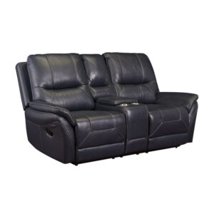 U81013-42A Sofá Reclinable 2 Plazas en piel