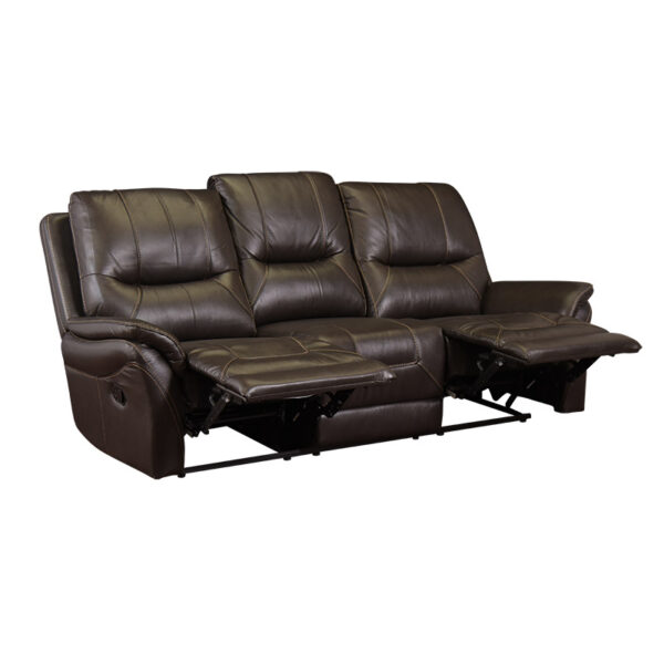 U81013-61 Sofá Reclinable 3 Plazas en piel - Image 3