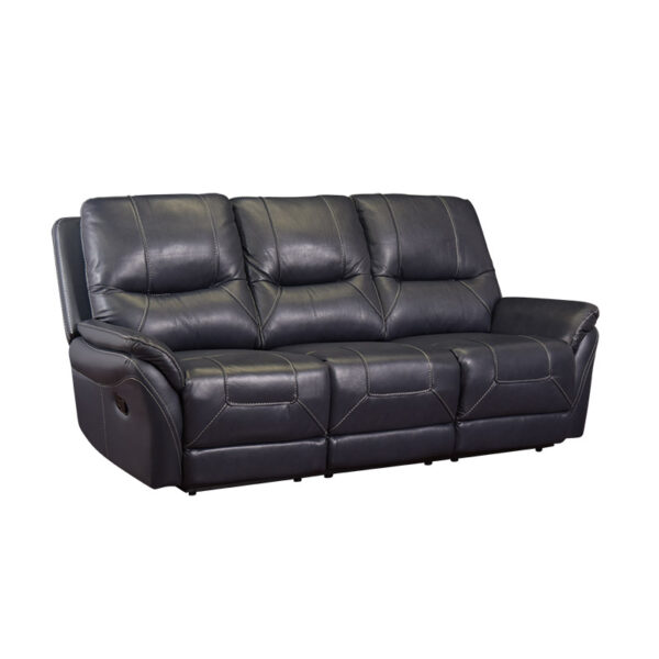 U81013-61A Sofá Reclinable 3 Plazas en piel